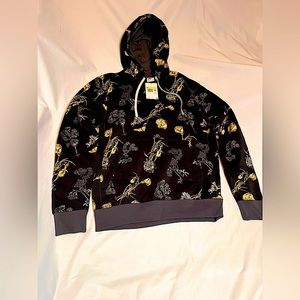 Nike Sportswear Club Fleece Hoodie Men's Size Small Floral Print NEW